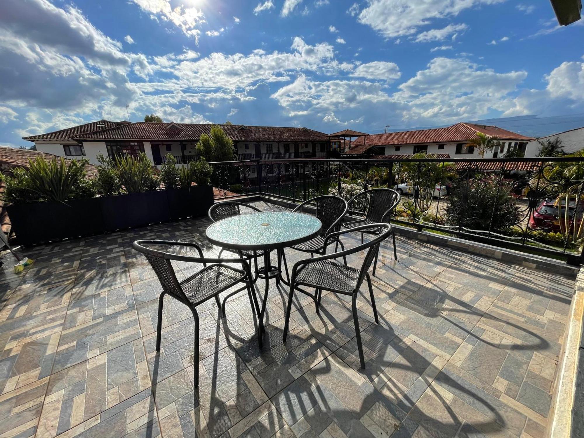 Hotel Andres Venero Villa de Leyva Bagian luar foto