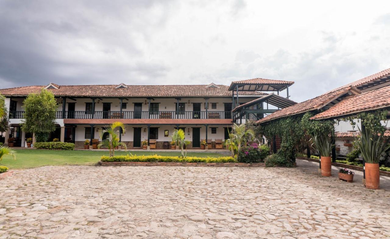 Hotel Andres Venero Villa de Leyva Bagian luar foto