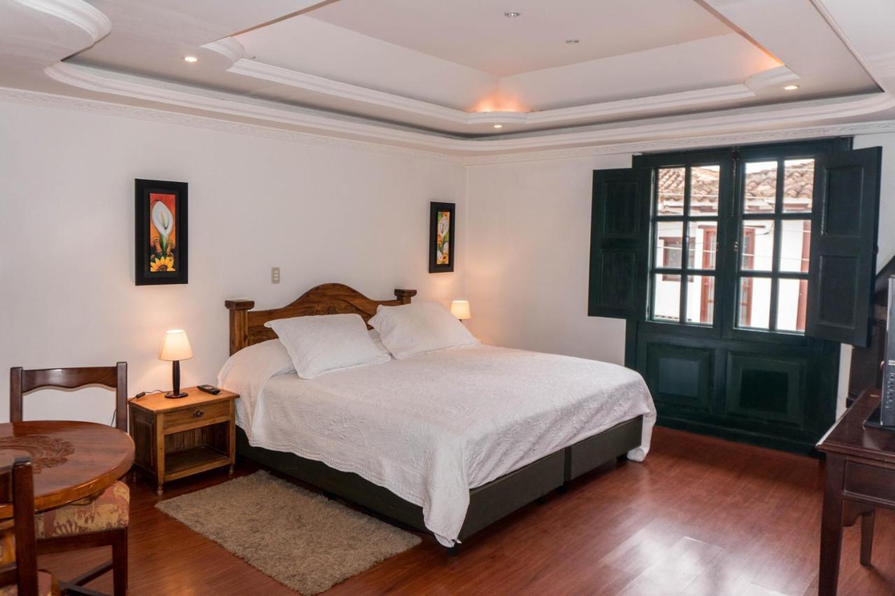 Hotel Andres Venero Villa de Leyva Bagian luar foto